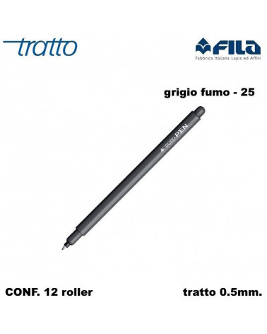 TRATTO MARCATORE PEN  GRIGIO FUMO 25 [12PZ]