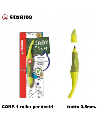 STABILO ROLLER EASY START PER DESTRI VERDE