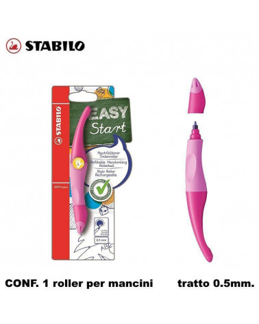STABILO ROLLER EASY START PER MANCINI ROSA