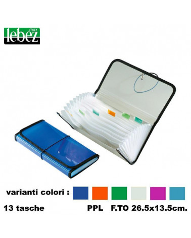 LEBEZ PORTADOCUMENTI SOFFIETTO A5 2513
