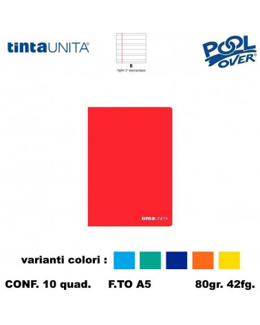 TINTA UNITA QUADERNO B 90157 [10PZ]