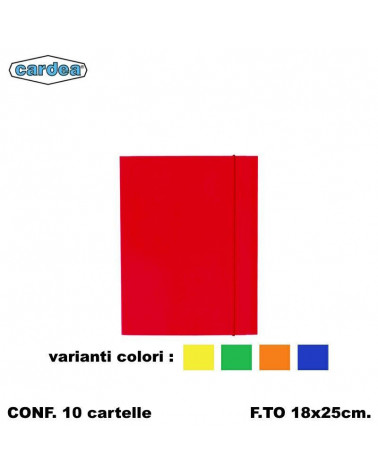 CROMA CARTELLA CON ELASTICO A5 3 LEMBI [10PZ]