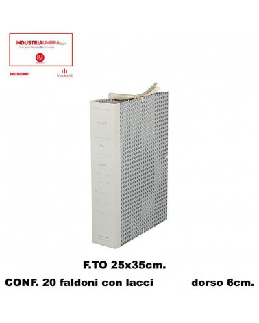 BREFIOCART FALDONE CON LACCI DORSO 6 [20PZ]