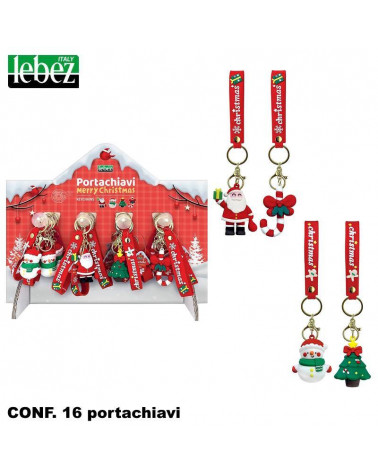 LEBEZ PORTACHIAVI CHRISTMAS 82055 [16PZ]