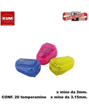 KUM TEMPERAMINE PLASTICA 2 FORI K1051121 [20PZ]