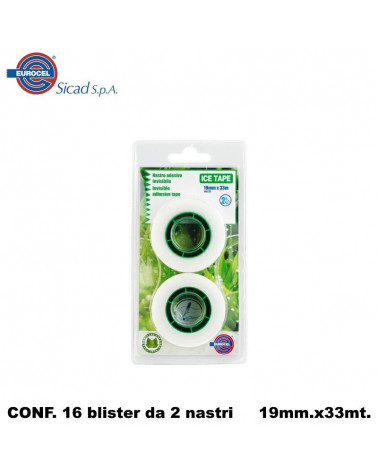 EUROCEL NASTRO INVISIBILE 19X33 16 BLISTER 2PZ.