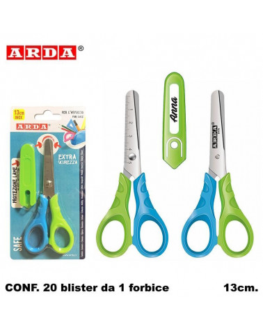 ARDA FORBICE SAFE CM13 20 BLISTER 1PZ.