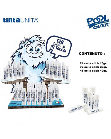 ASS.TO TINTA UNITA COLLA WHITE ESP CARTONE