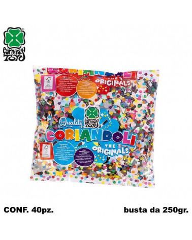 CARNIVAL TOYS CORIANDOLI MAXI 250GR. 4858 [40PZ]