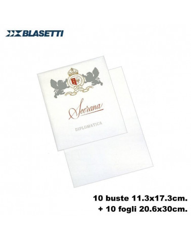 BLASETTI CARTA LETTERE DIPLOMATICA TASCHETTA SOVRANA 0567