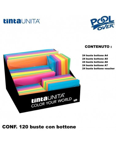 TINTA UNITA ESP BUSTE BOTTONE 97926 [120PZ]
