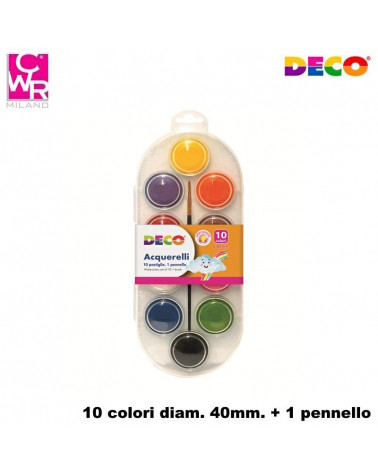 CWR ACQUERELLI 10col.40mm.