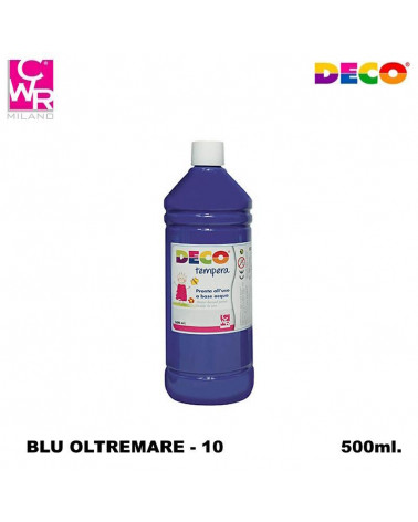 CWR DECO TEMPERA PRONTA 500ml. BLU OLTREMARE 10