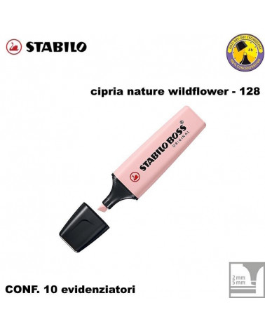 STABILO BOSS NATURE WILDFLOWER CIPRIA 128-EVIDENZIATORE [10PZ]