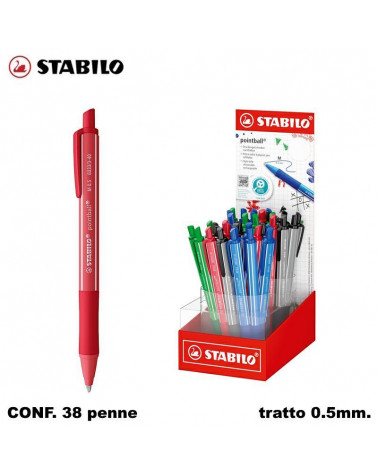 STABILO ESP 38 SFERA POINTBALL COLORFUL