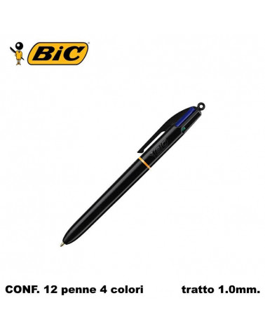 BIC SFERA 4 COLORI 4C PRO [12PZ]