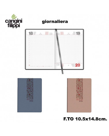 CANGINI FILIPPI AGENDA GIORNALIERA 10,5X14,8 206WD