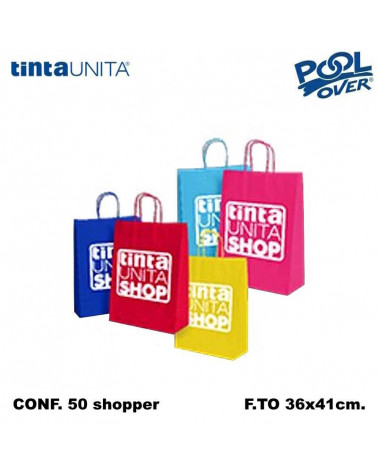 TINTA UNITA SHOP SHOPPER 36X41 50pz