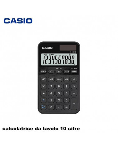 CASIO CALCOLATRICE DA TAVOLO SL310YC-BK 10 CIFRE
