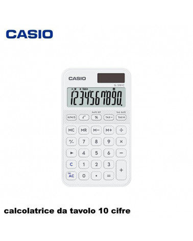 CASIO CALCOLATRICE DA TAVOLO SL310YC-WE 10 CIFRE