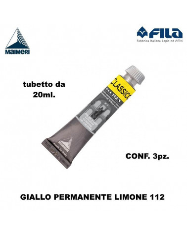 MAIMERI OLIO T.7 20ML.GIALLO LIMONE 112 [3PZ]