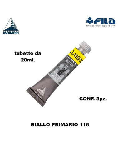 MAIMERI OLIO T.7 20ML. GIALLO PRIMARIO 116 [3PZ]