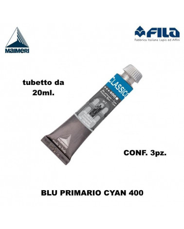 MAIMERI OLIO T.7 20ML. BLU CYAN 400 [3PZ]