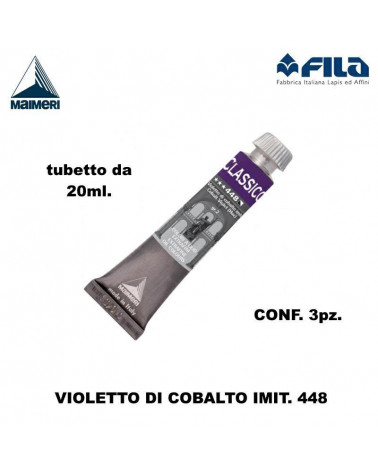 MAIMERI OLIO T.7 20ML. VIOLETTO COBALTO 448 [3PZ]