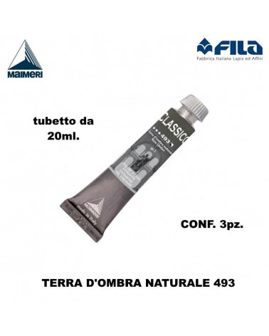 MAIMERI OLIO T.7 20ML.TERRA OMBRA NATURALE 493 [3PZ]