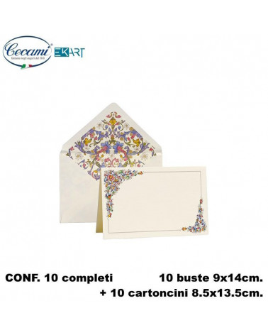 CECAMI COMPLETO STILE FIORENTINO 8,5X13,5 10/10 30065