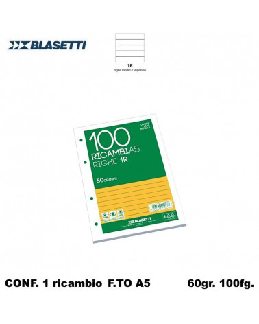 BLASETTI RICAMBI A5 100FG.60GR.1R  1211