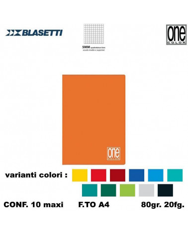 BLASETTI MAXI ONE COLOR 80gr.5MM [10PZ]
