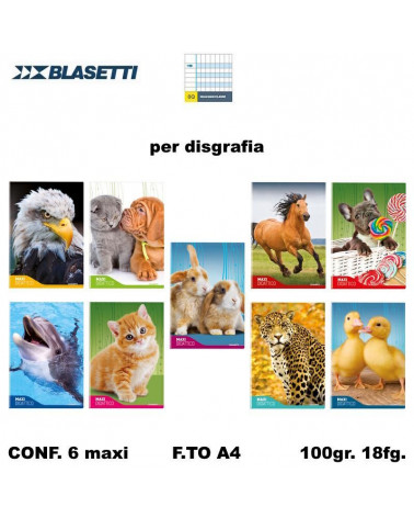 BLASETTI MAXI DISGRAFIA 100gr.Q [6PZ]