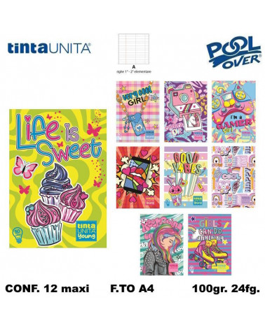 TINTA UNITA YOUNG GIRL 50 SPECIAL MAXI 100gr.A [12PZ]