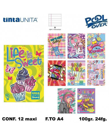 TINTA UNITA YOUNG GIRL 50 SPECIAL MAXI 100gr.B [12PZ]