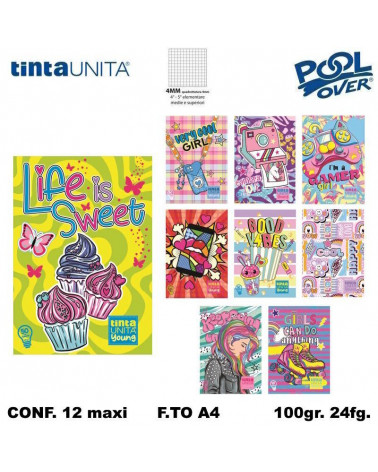 TINTA UNITA YOUNG GIRL 50 SPECIAL MAXI 100gr.4M [12PZ]
