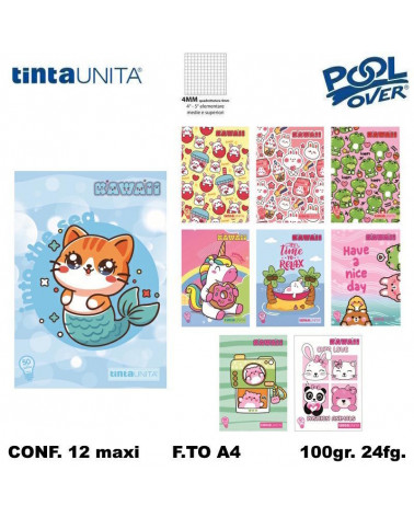 TINTA UNITA KAWAII 50 SPECIAL MAXI 100gr.4M [12PZ]