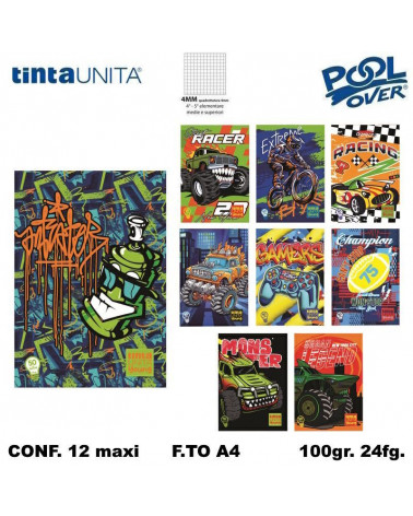 TINTA UNITA YOUNG BOY 50 SPECIAL MAXI 100gr.4M [12PZ]
