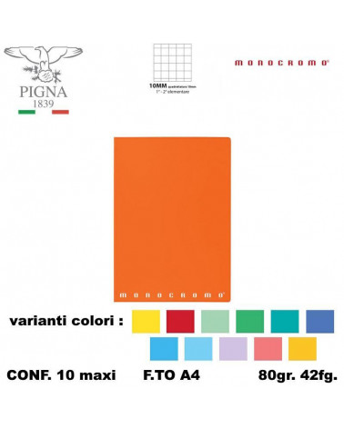 MONOCROMO MAXI 80GR. 1CM [10PZ]