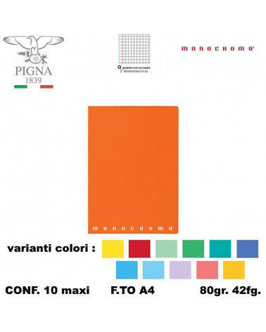 MONOCROMO MAXI 80GR. Q [10PZ]
