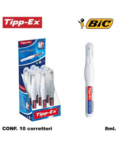 BIC CORRETTORE TIPP-EX SHAKE N SQUEEZE 10PZ. PENNA