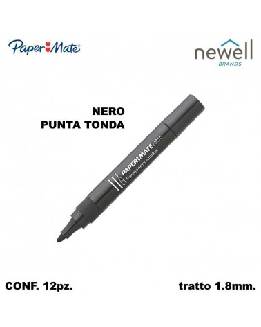 SHARPIE MARCATORE M15  NERO-P.TONDA [12PZ]