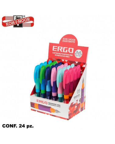 KIN PENNE STILOGRAFICHE ERGO [24PZ]