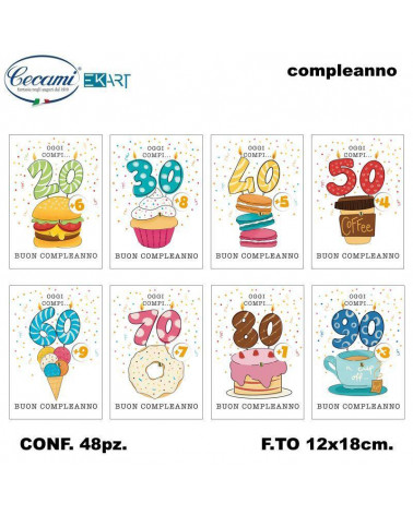 CECAMI BIGLIETTI I MIGLIORI ANNI 20-90 ROTELLA 00204 [48PZ]