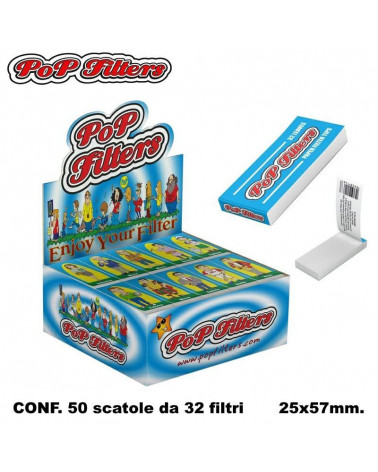POP FILTER FILTRI CARTONCINO 32PZ x [50CF] (1600)