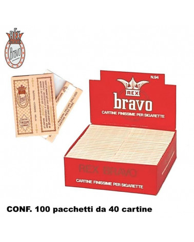 REX BRAVO CARTINE CORTE [100PZ] (4000)