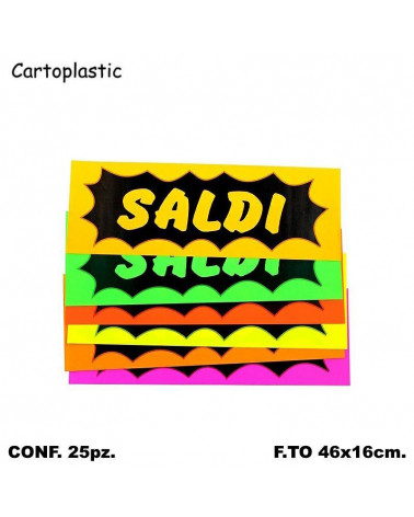 CARTELLI SALDI 25PZ.
