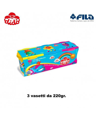DIDO' BARATTOLO TRIS FILA 390463-GIALLO/AZZURRO/MAGENTA PERLATI