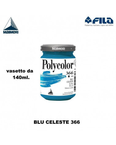 MAIMERI TEMPERA ACRILICA 140ML BLU CELESTE 366