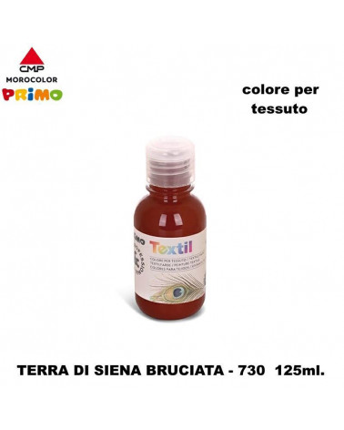PRIMO COLORE PER TESSUTO 125ML SIENA BRUCIATA 730